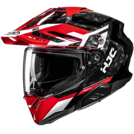 HJC RPHA60 Dakar MC1 Kapalı Motosiklet Kaskı Siyah Kırmızı