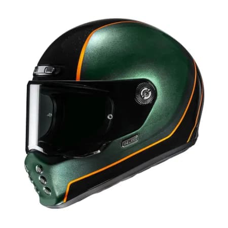HJC V10 Hodu MC47 Kapalı Motosiklet Kaskı Yeşil