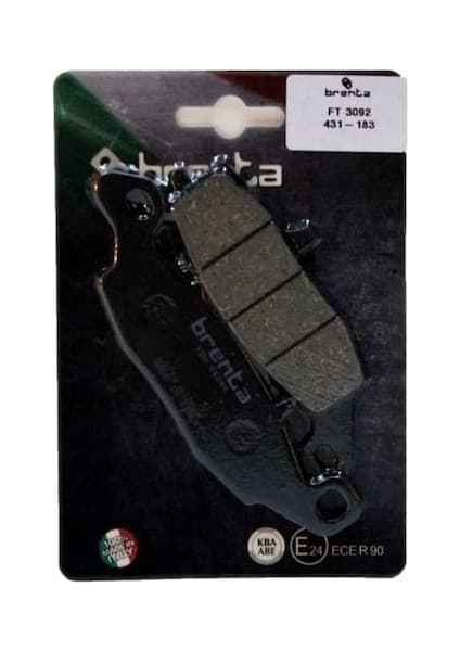 Brenta Kawasakı Er-6 F Ön Sol Fren Organik 1 Takım Balata Brenta
