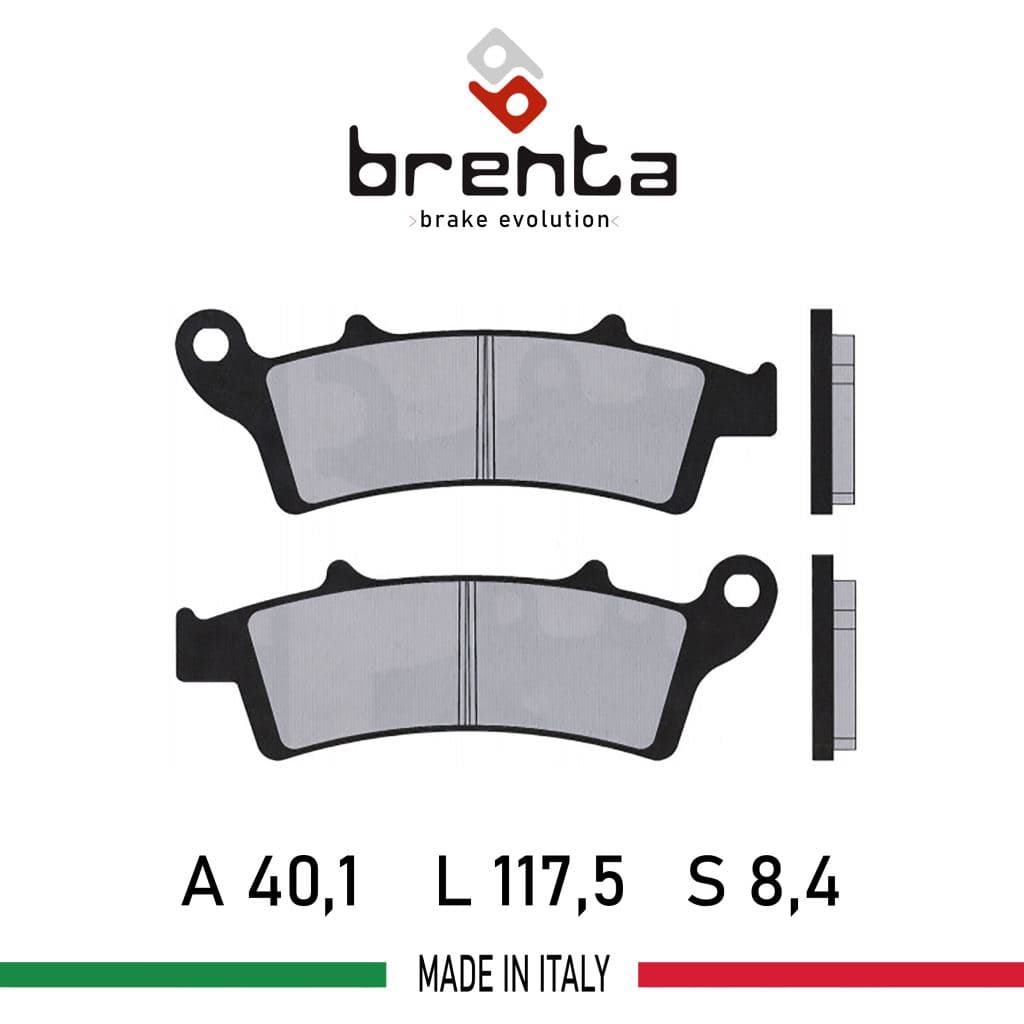 Aprilia ATLANTIC 250  Ön Disk Brenta Fren Balata - görsel 2