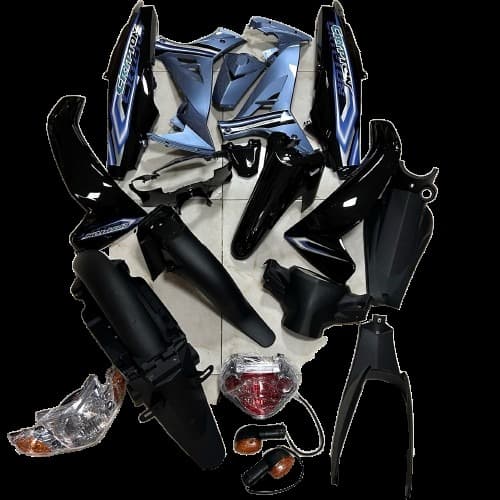 CRYPTON C8 Kaporta Seti Siyah