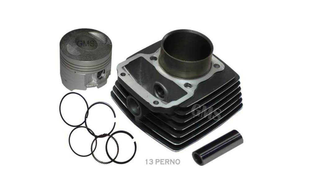 KUBA Silindir Set 62MM 13P 69B Siyah CG150