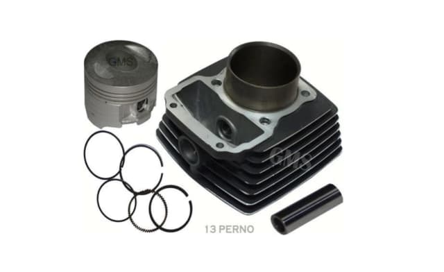 KUBA Silindir Set 62MM 13P 69B Siyah CG150