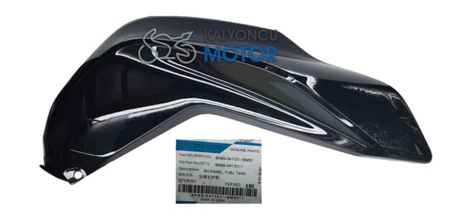 CF Moto NK 250 Benzin Deposu Sağ Plastik Kapak Parlak Siyah
