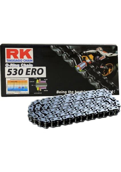 RK Kawasaki Gpz 1100 Rk O-Ring Zincir 530 Ero 112L (1995-1998)