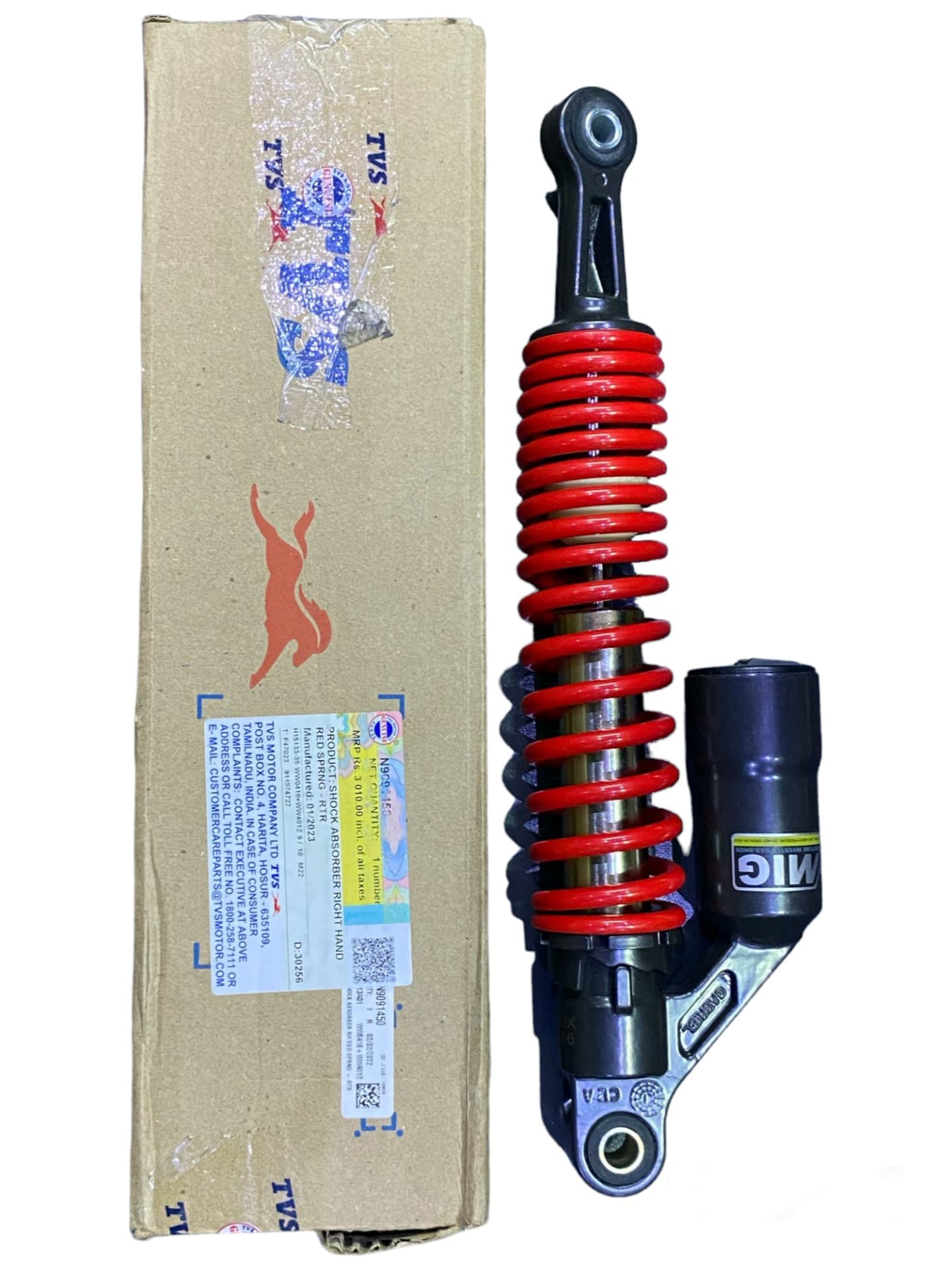 APACHE RTR Amortisör Arka Sağ Kırmızı Orjinal