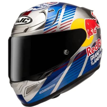 HJC RPHA12 Red Bull Austin GP II MC21 Kapalı Motosiklet Kaskı