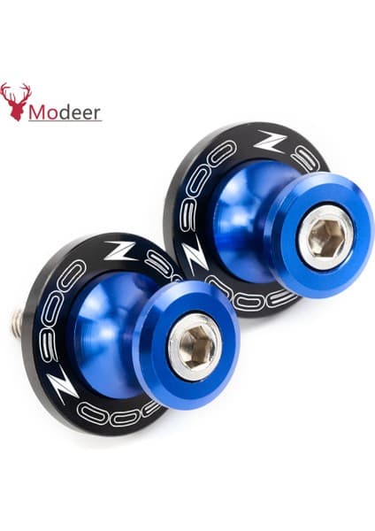 Xifu Shop C Z900 Mavi Stil Kawasaki Z900 Z900 Z650 Z Motosiklet Aksesuarları Salıncak Mili Takozu Stand Vidası - (Yurt Dışından)