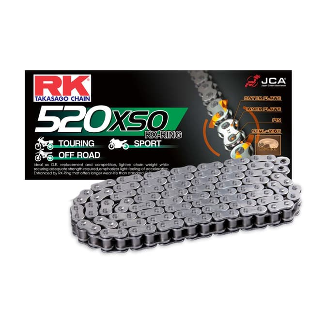 Aprilia PEGASO 650 GARDA Rk X-Ring Zincir 520 Xso 110L