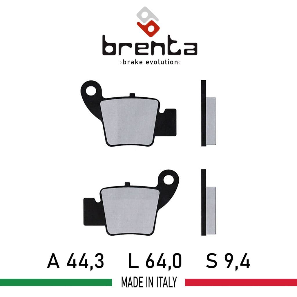 Megellı 125 R  Arka Disk Brenta Fren Balata - görsel 2