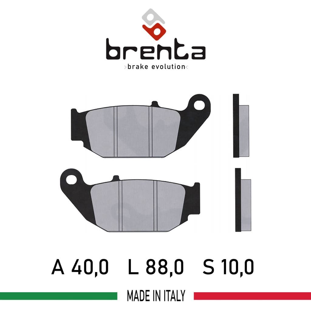 Benellı BN 125  Arka Disk Brenta Fren Balata - görsel 2