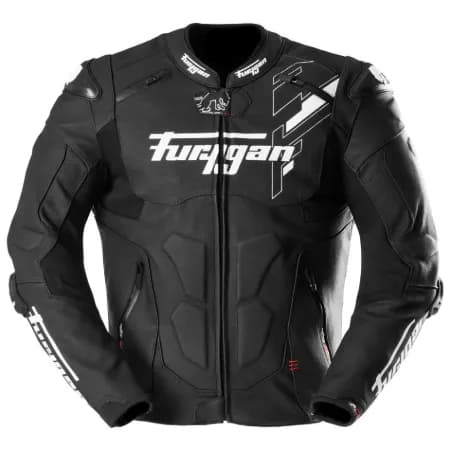 Furygan Raptor Evo 3 Deri Motosiklet Ceketi Siyah