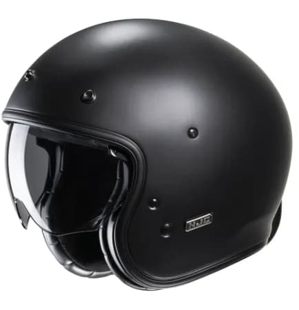 HJC V31 Yarım Motosiklet Kaskı Mat Siyah