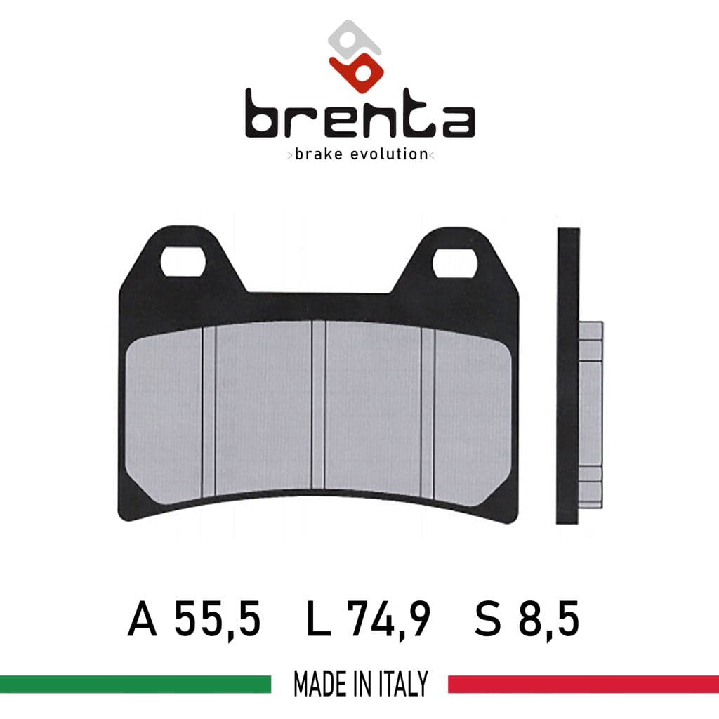 Aprilia DORSODURO 1200  Ön Disk Brenta Sinter Metal Fren Balata - görsel 2