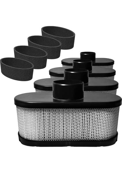 Auralia Brevity Kawasaki FR691V FR651V Için 4’lü Paket 11013-0752 Hava Filtresi, 11013-7046 Ön Filtre Ile, FR730V FS481V FS541V FS600V’YE Uygun (Yurt Dışından)