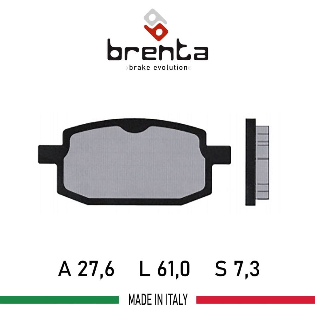 Yamaha BWS 100  Ön Disk Brenta Fren Balata - görsel 2