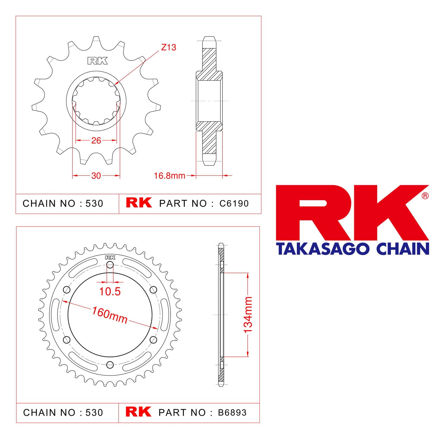 Honda CBR 900 RR Orijinal (OEM) Sağ Ayna