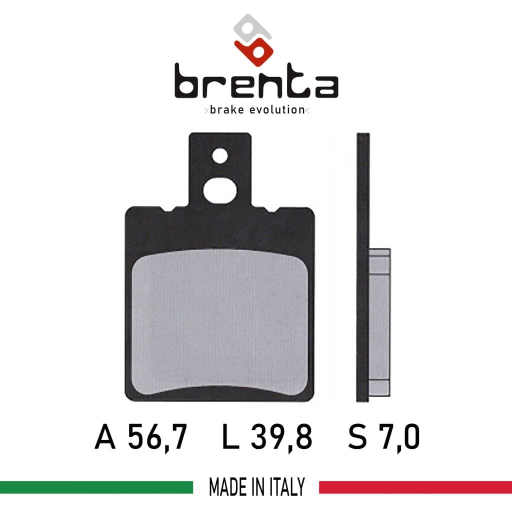 Ducati MONSTER 600  Arka Disk Brenta Fren Balata - görsel 2