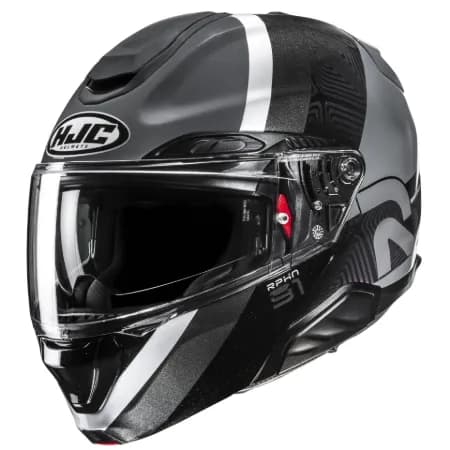 HJC RPHA91 Fensh MC5 Çene Açılır Motosiklet Kaskı Siyah Gri