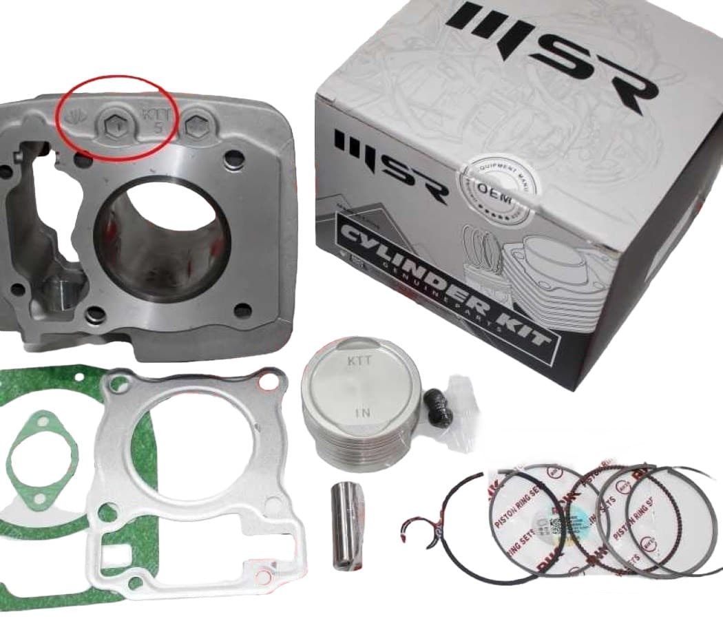 CBF 150 Silindir Kit Jcc Piston-Rık Segman Montaj OEM
