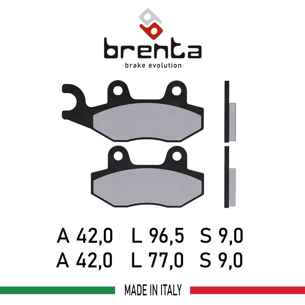 Keeway SUPERLIGHT150  Ön Disk Brenta Fren Balata - görsel 2