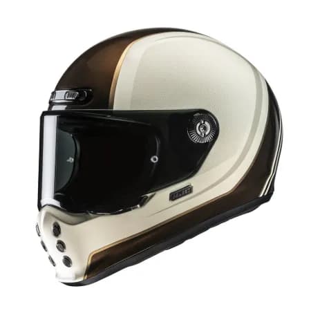 HJC V10 Hodu MC9 Kapalı Motosiklet Kaskı Krem Kahve