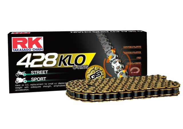 Derbi MULHACEN 125 CAFE Rk Zincir Gs 428 Klo 130L