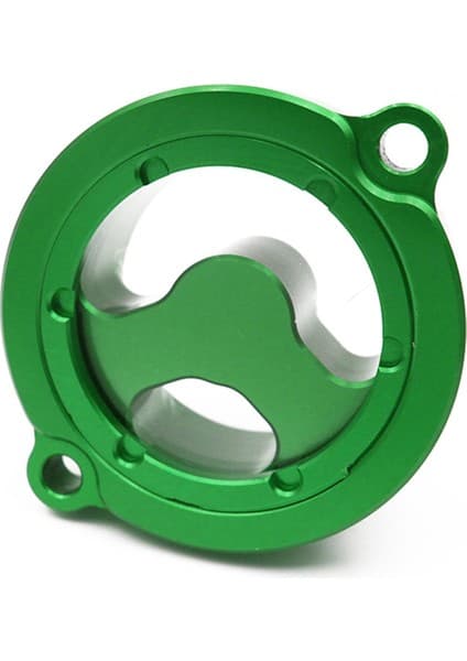 Galaxxy Kawasaki KLR650 Klr 650 1987-2022 Motosiklet Yağ Filtresi Kapağı Cnc Alüminyum Motosiklet Aksesuarları Yeşil (Yurt Dışından)