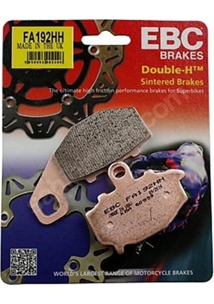 Ebc Fren Balatası Sinter FA192HH 1994-2004 Kawasaki Zx-9 R Arka