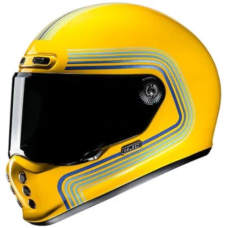 HJC V10 Foni MC3 Kapalı Motosiklet Kaskı Sarı
