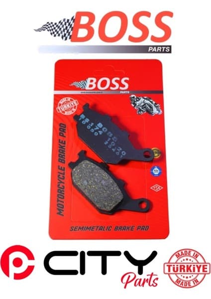 Boss Kawasaki Nınja 650 Krt 2017-2020 Arka Fren Balatası Boss Sinterli CT1211