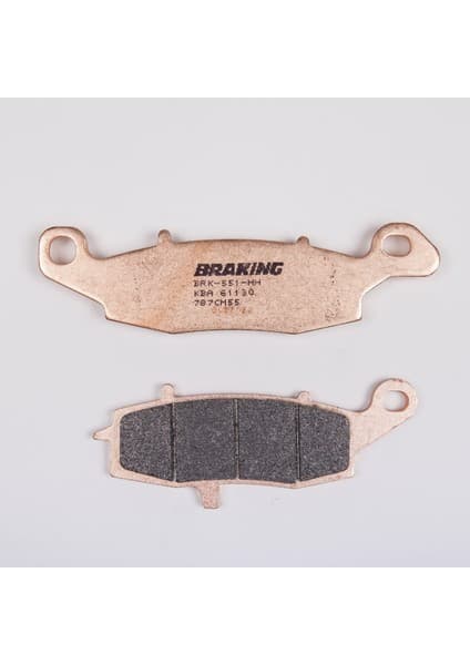 Braking Kawasaki Er-6f 650 Abs (2006-2016) Sinterli Sağ Ön Fren Balatası