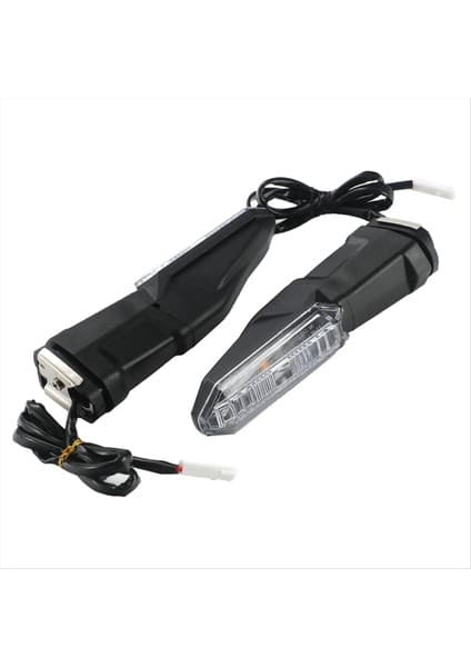 Galaxxy Kawasakı Versys 650 1000 X250 X300 Motosiklet LED Dönüş Sinyali Gösterge Işıkları Flaşörler Aksesuarları, B (Yurt Dışından)