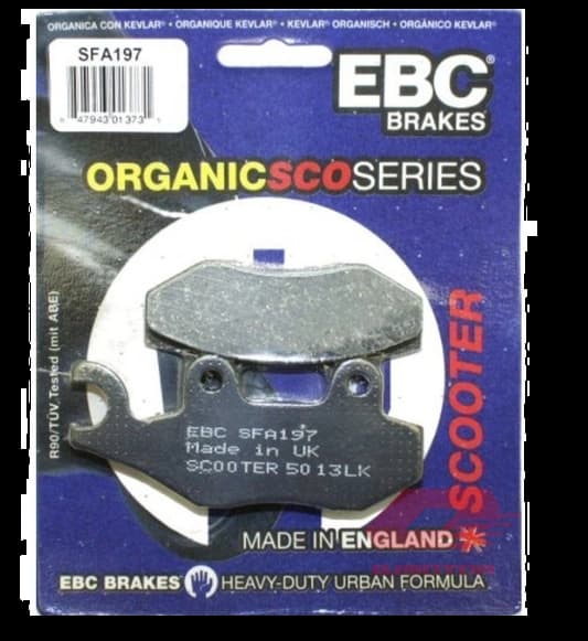 Qj TRX 12SRK125S125R Arka Balata Ebc SFA197 B10
