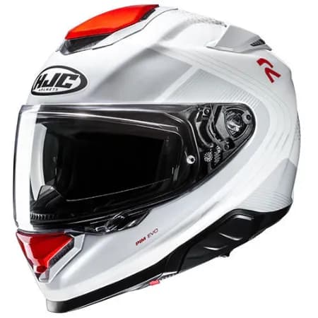 HJC RPHA71 Frepe MC1 Kapalı Motosiklet Kaskı Beyaz Kırmızı