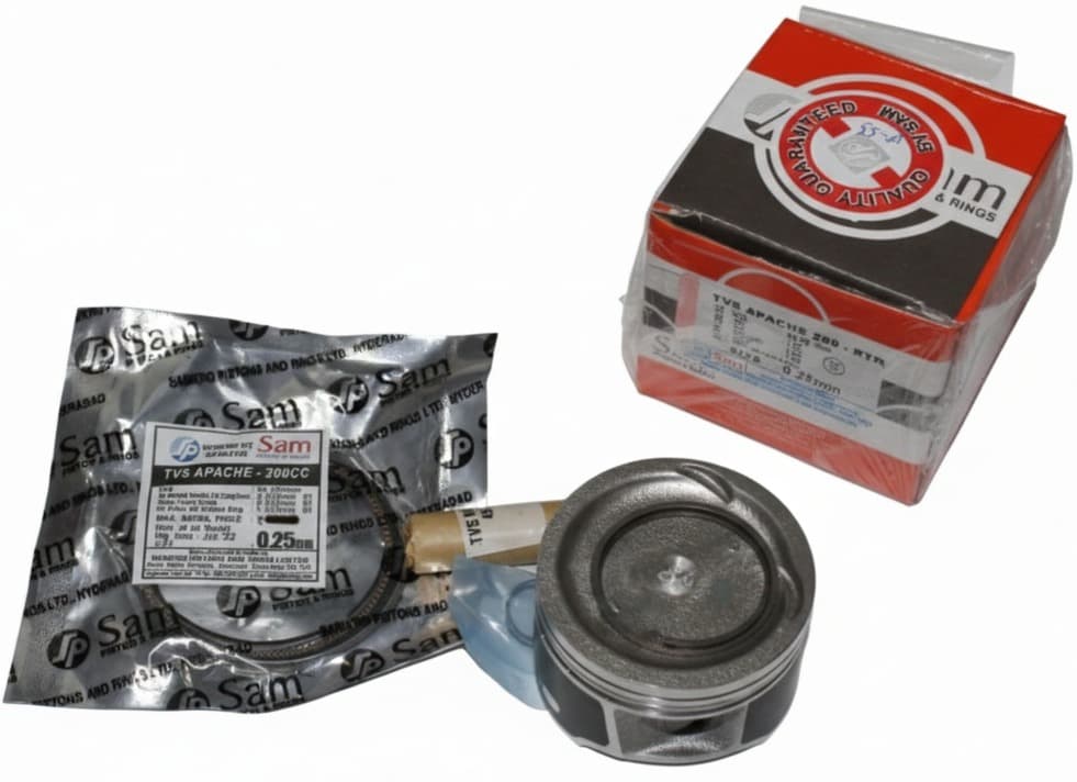 Tvs Apache RTR 200 Piston Segman 66.75 mm 15P SAM 2019-2026