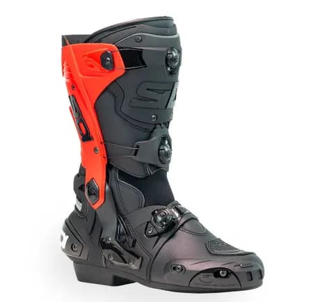 Sidi REX Motosiklet Yarış Botu Siyah Kırmızı