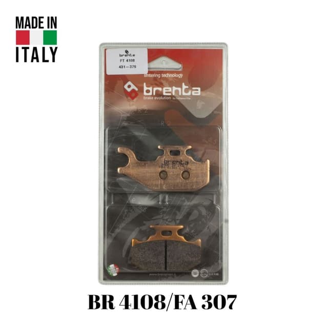 Bm. Can-am OUTLANDER 330  Ön  / Arka Disk Brenta Sinter Metal Fren Balata