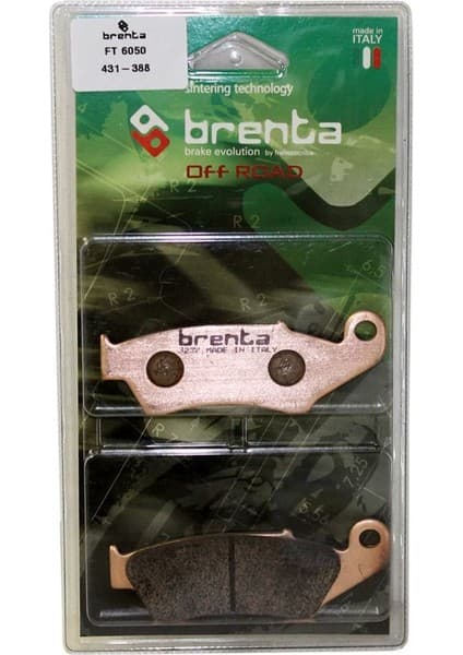 Brenta Kawasaki KX 125 Disk Sinter Metal Off-Road Fren Balata Ön (1994-2008)