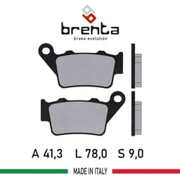 Ktm SMC 690  Arka Disk Brenta Sinter Metal Fren Balata - görsel 2