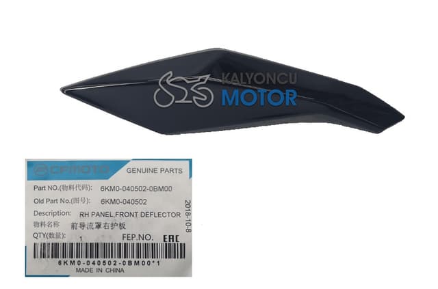 CF Moto NK 250 Far Muhafazası Sağ Parlak Siyah