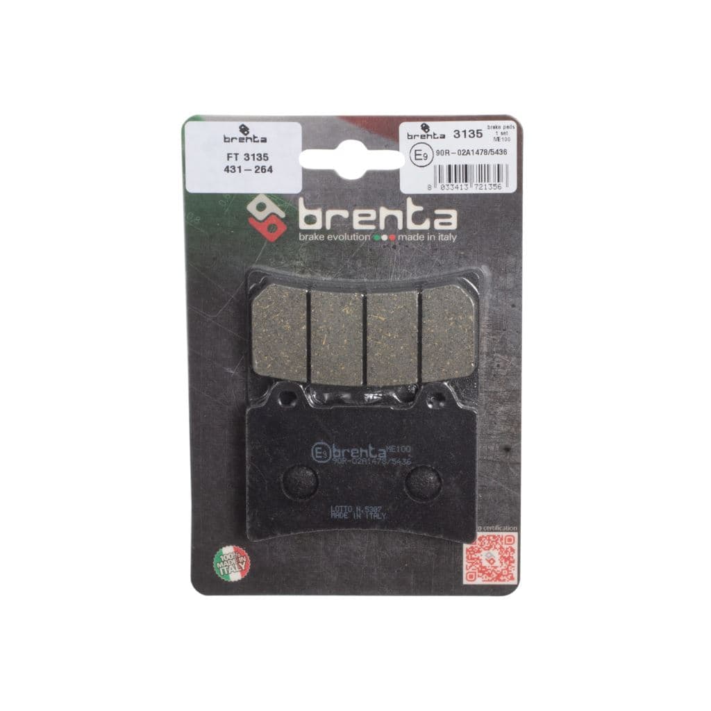 Yamaha FZR 1000  Arka Disk Brenta Sinter Metal Fren Balata - görsel 4