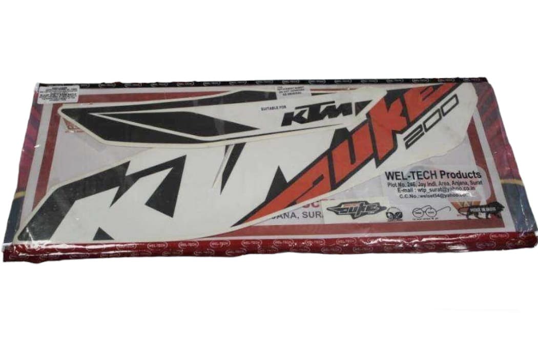 Ktm DUKE Stıcker Arma Seti