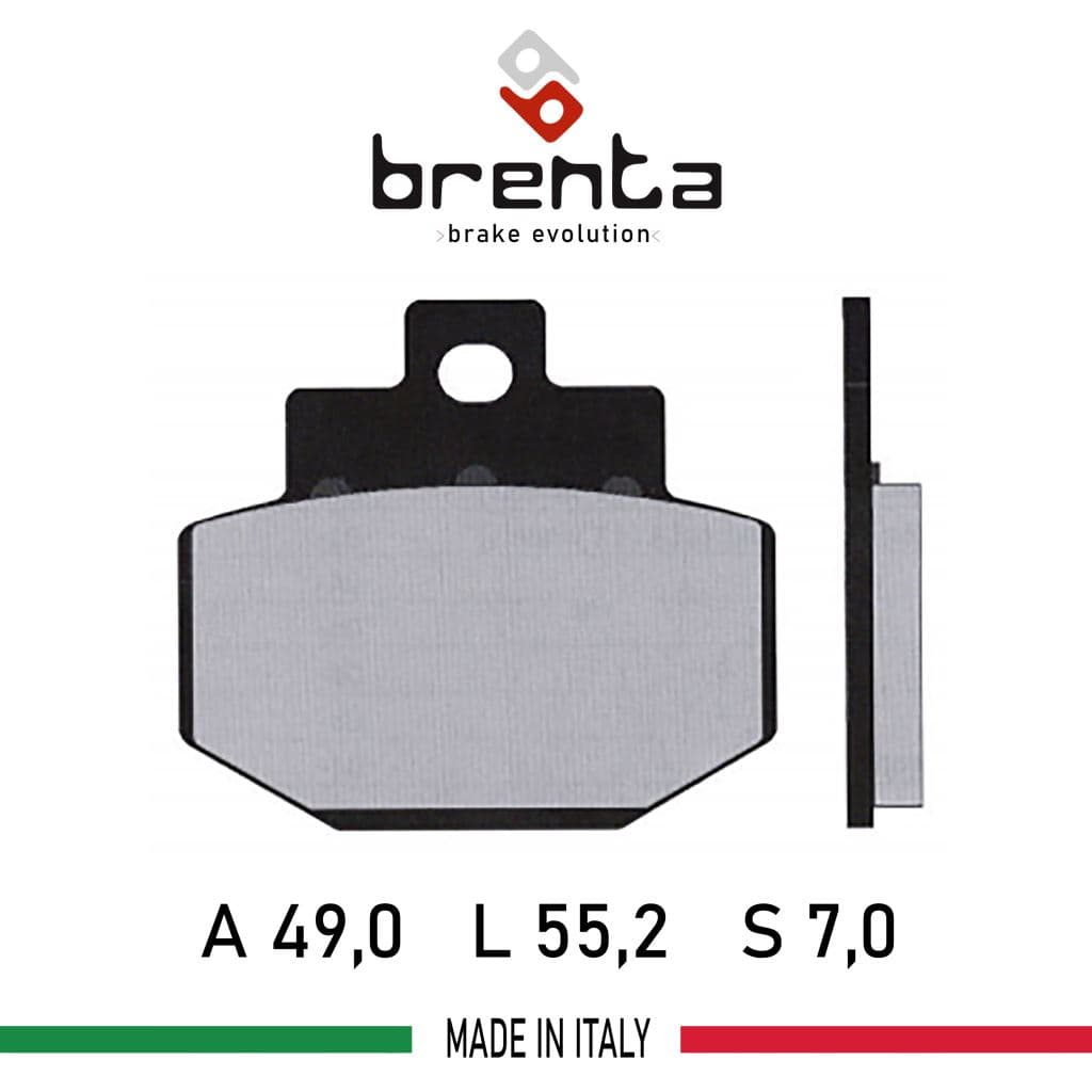 Vespa 946 125i.e.  Arka Disk Brenta Fren Balata - görsel 2