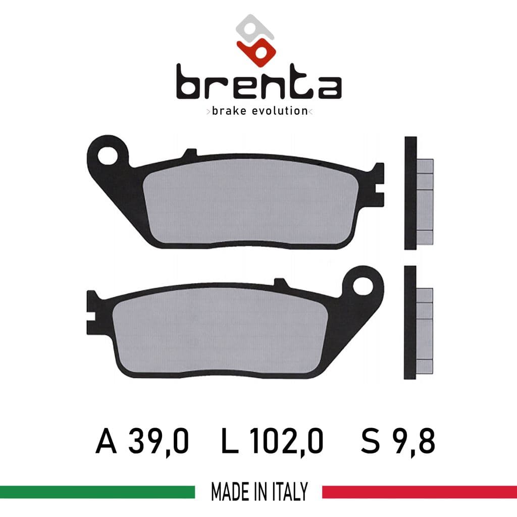 Vıctory VISION TOUR Disk Brenta Sinter Metal Fren Balata - görsel 2