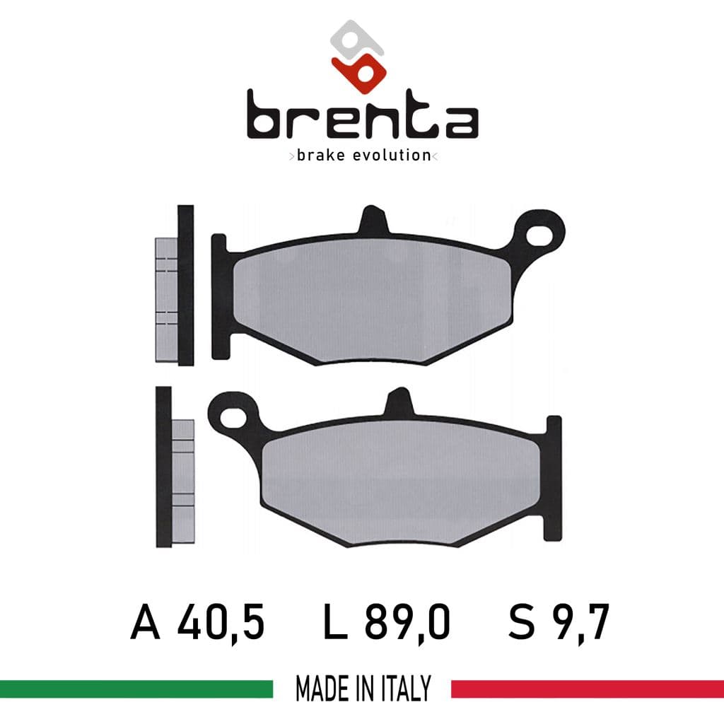Suzuki GSR 600  Arka Disk Brenta Fren Balata - görsel 2