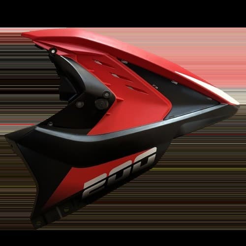 Bajaj PULSAR RS 200 Grenaj Ön Siperlik Kırmızı Sağ E6 Orjinal