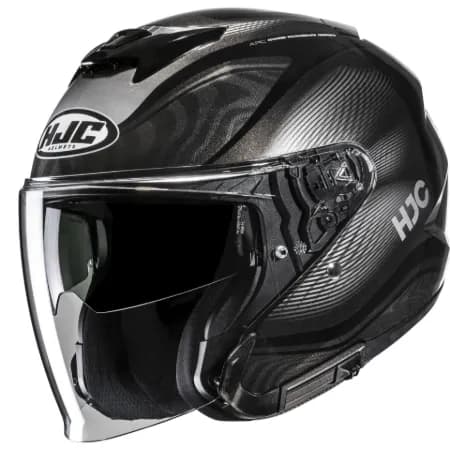 HJC İ31 Depe MC5 Yarım Motosiklet Kaskı Siyah