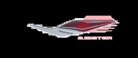 Qj Srk 400 RR Arka Grenaj Sol Beyaz Kırmızı