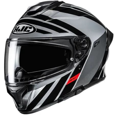 HJC C71 Faber MC5 Kapalı Motosiklet Kaskı Siyah Gri